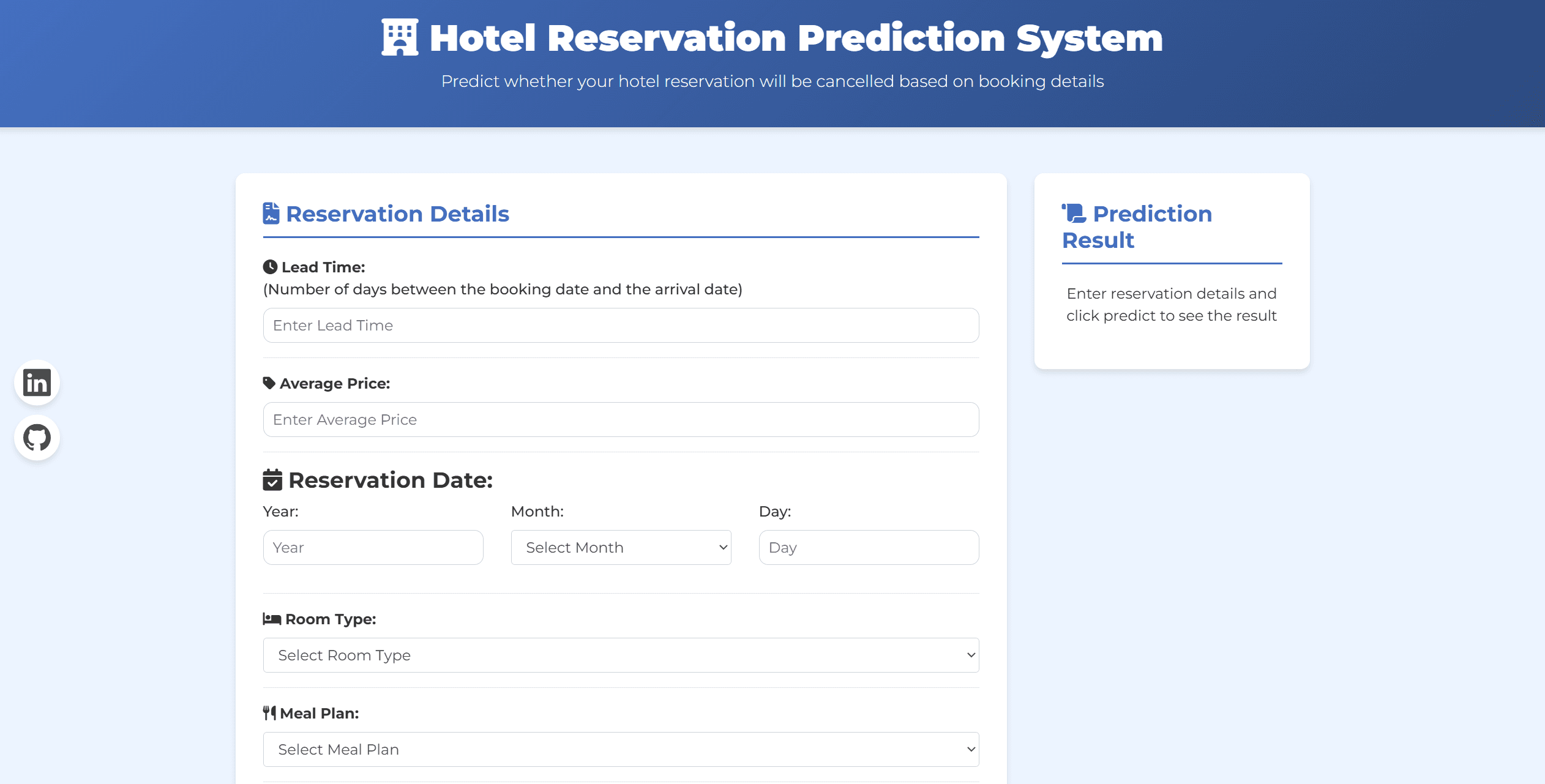 Hotel Reservation Prediction System