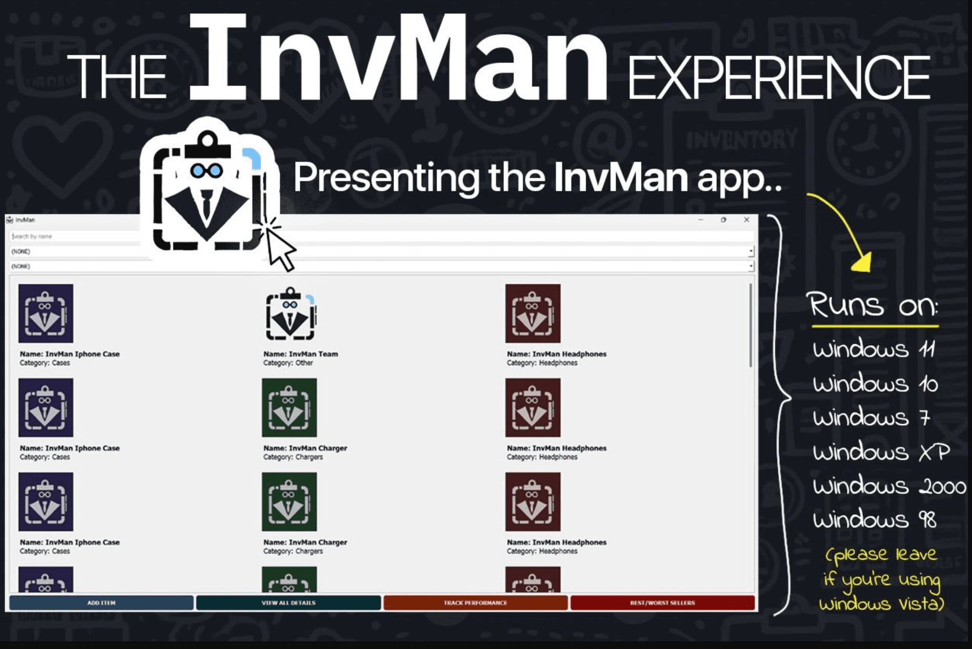 InvMan - Inventory Management