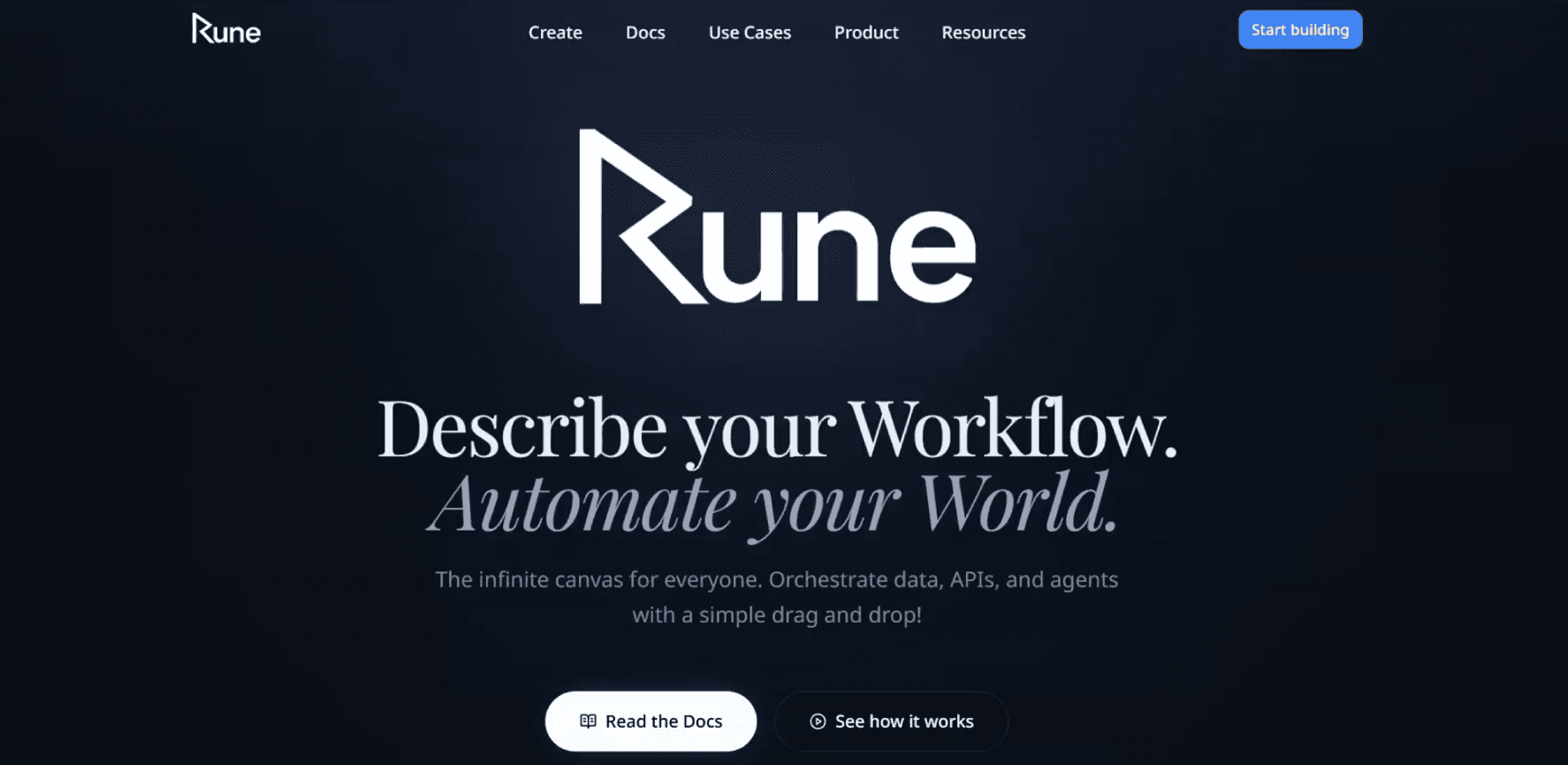 RUNE – Workflow Automation Platform